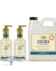 Hand Soap Duo Refill Starter | Sea Salt and Amalfi Lemon