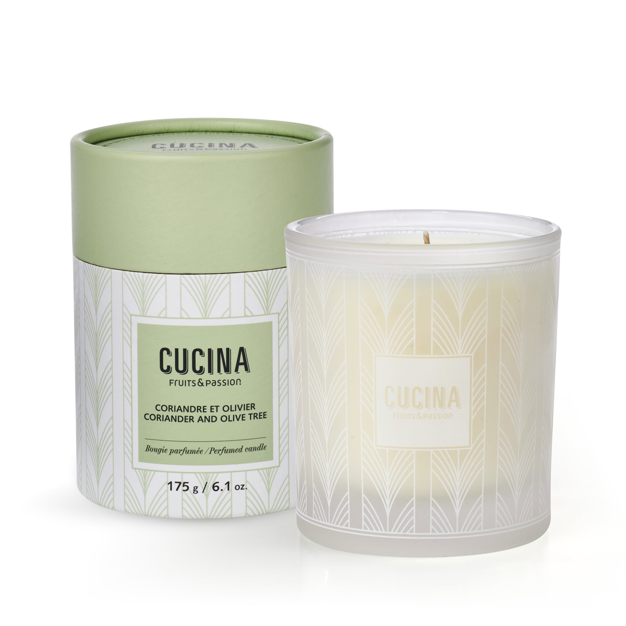 Bougie parfumée | Coriandre et Olivier | 175G