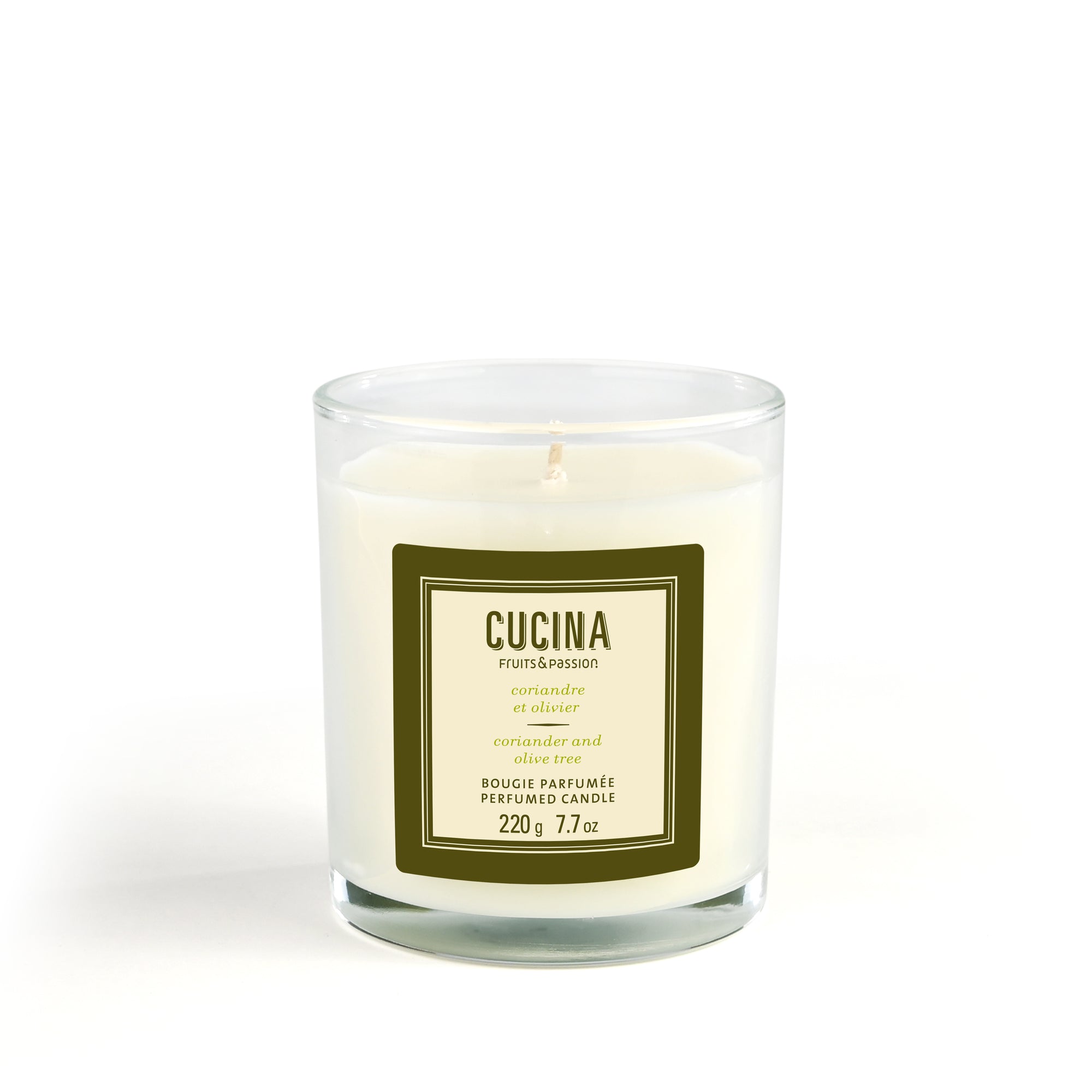 Bougie parfumée | Coriandre et Olivier | 220G