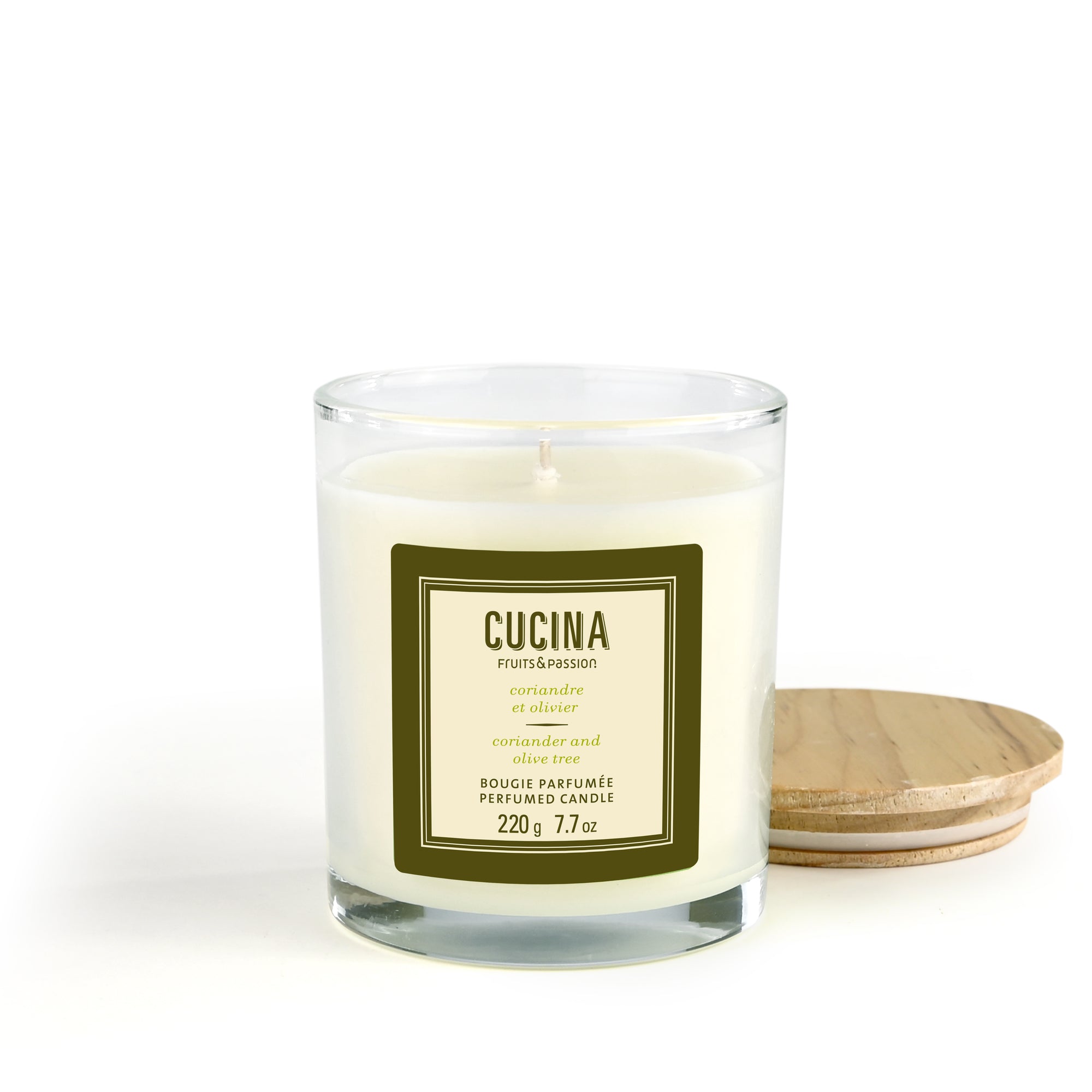 Bougie parfumée | Coriandre et Olivier | 220G