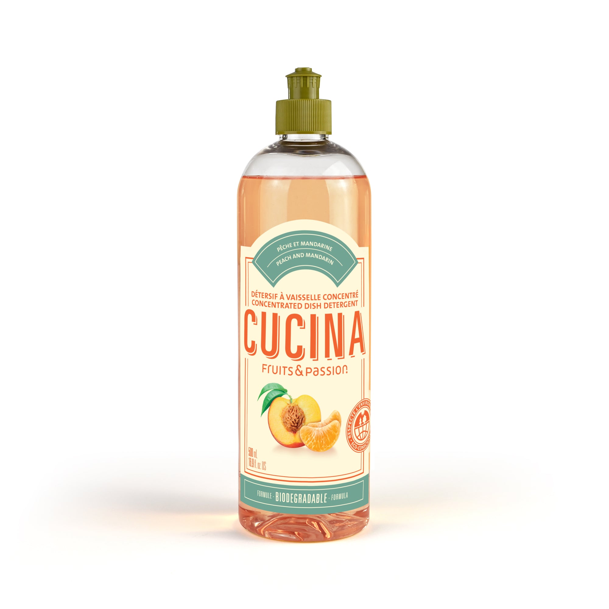 Concentrated Dish Detergent | Peach Mandarin | 500 mL