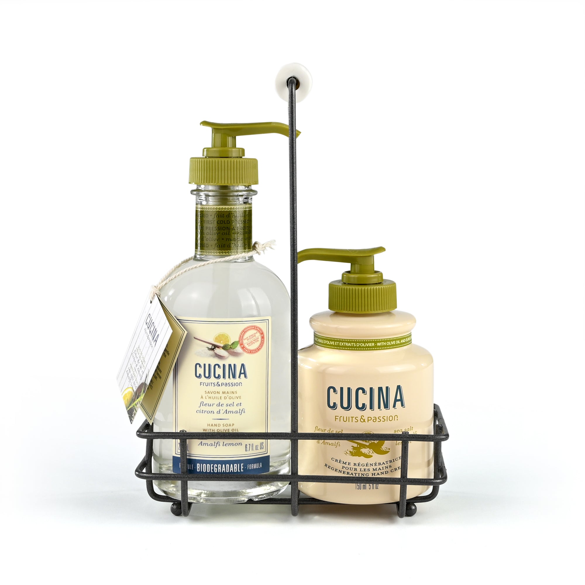 Hand Care Duo | Sea Salt and Amalfi Lemon