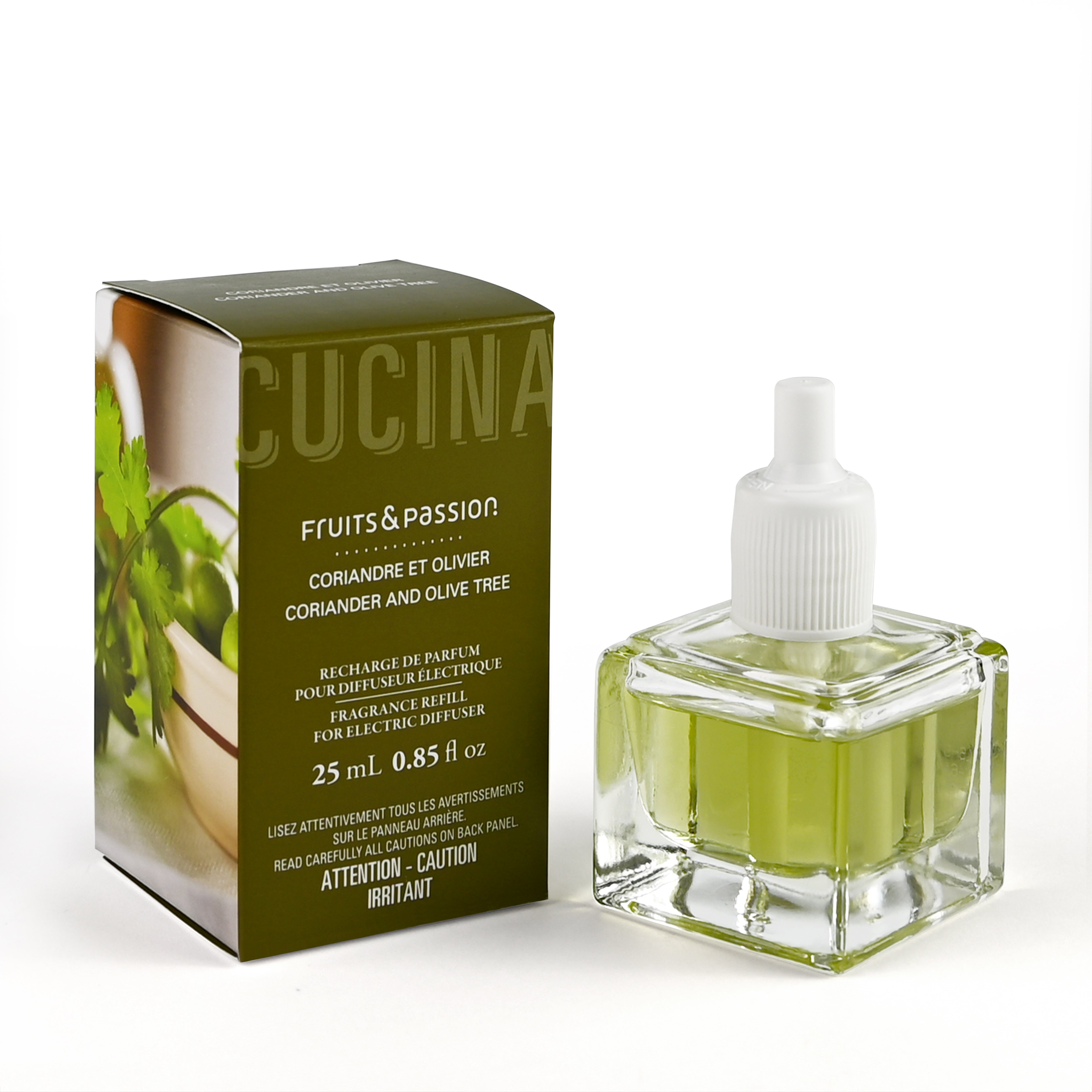 Recharge de parfum pour diffuser lectrique | Coriandre et Olivier | 2   Fruits-Passion