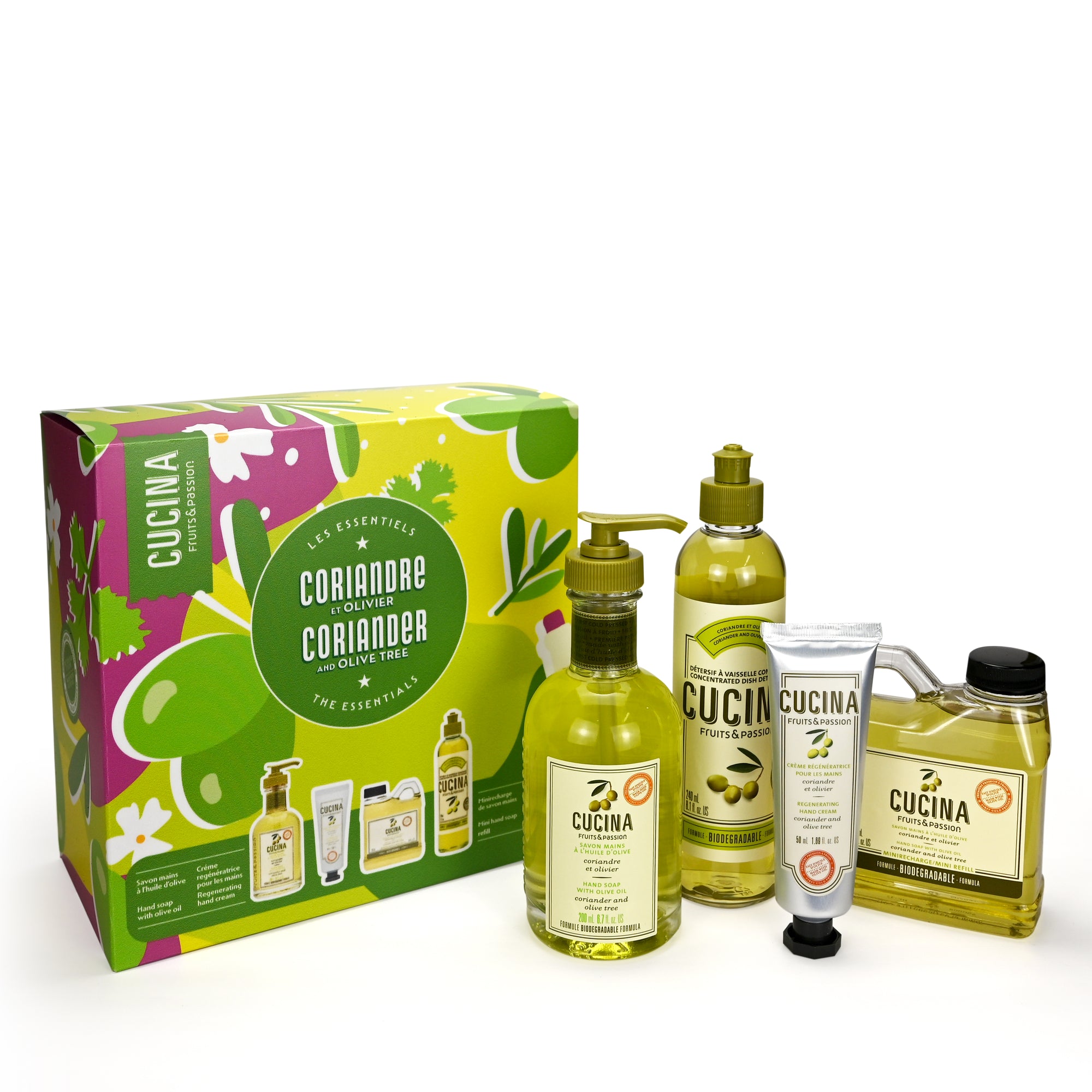 Essential Gift Set | Coriander and Olive Tree