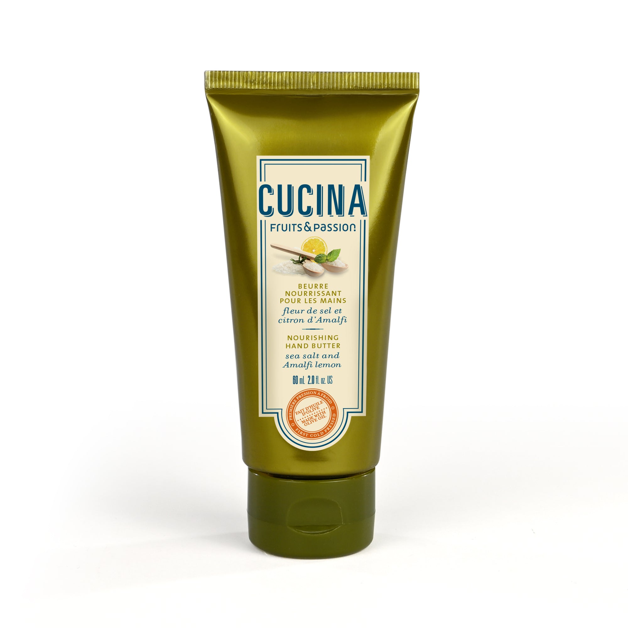 Nourishing Hand Butter | Sea Salt and Amalfi Lemon | 60 mL