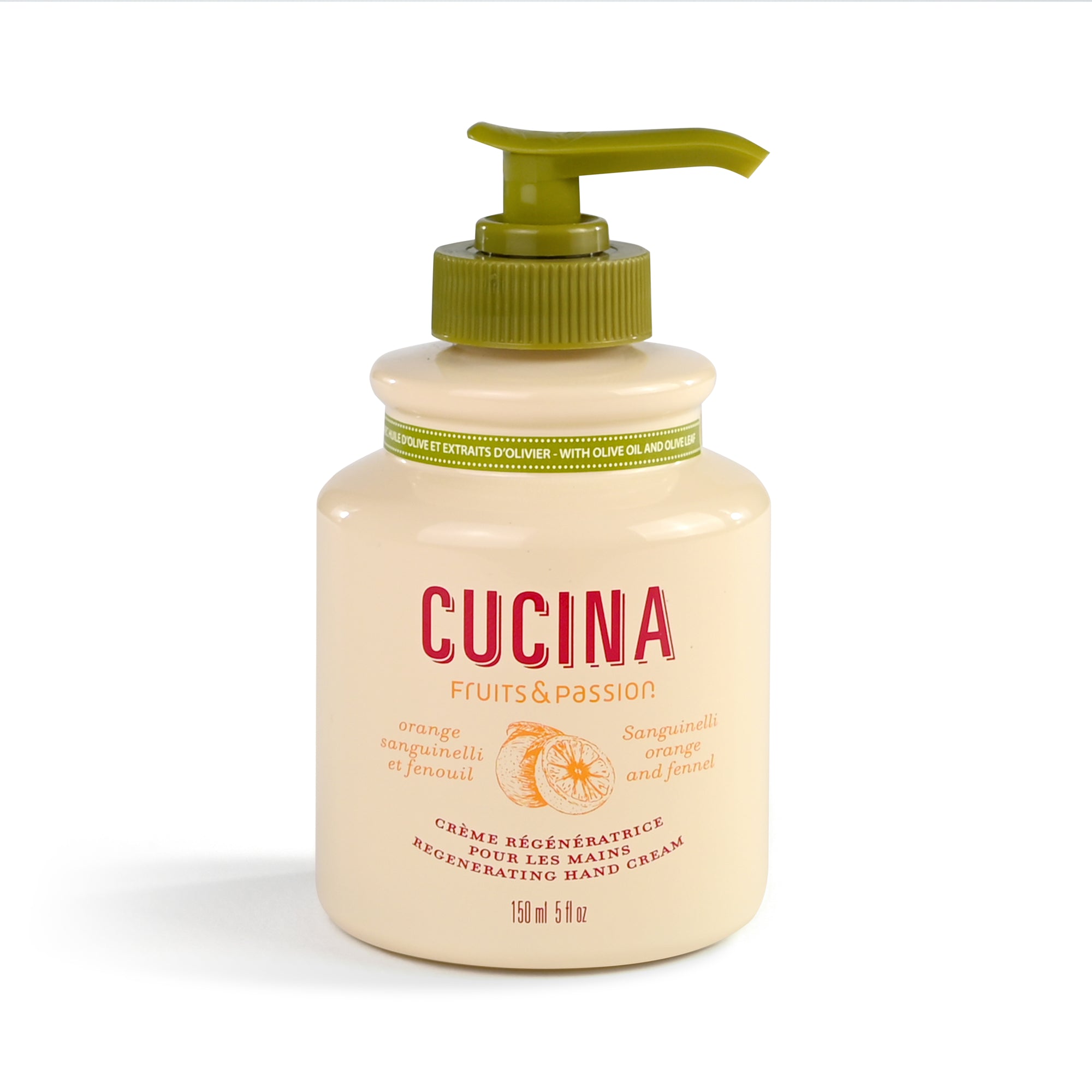 Regenerating Hand Cream | Sanguinelli Orange and Fennel | 150 mL