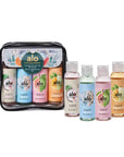 Ensemble de gels douche voyage
