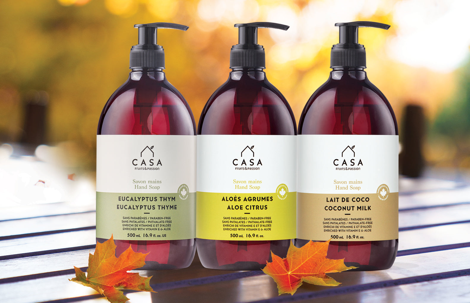 FREE CASA Hand Soap – With $75+ Purchase