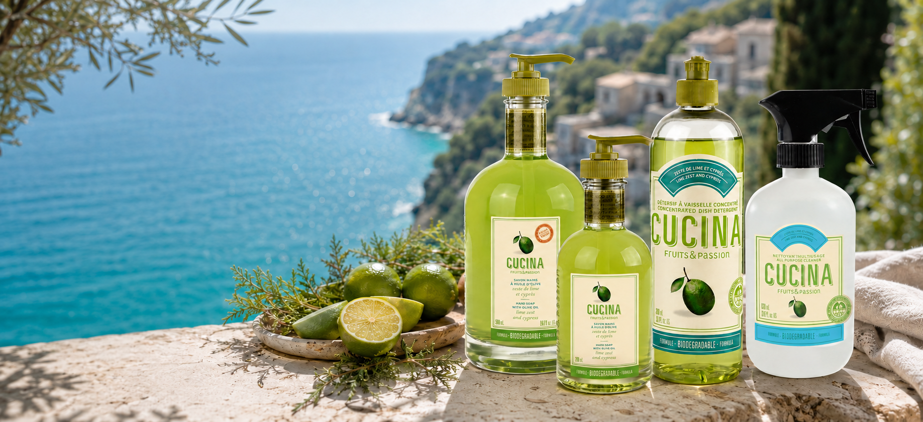 Cucina Lime Zest and Cypress