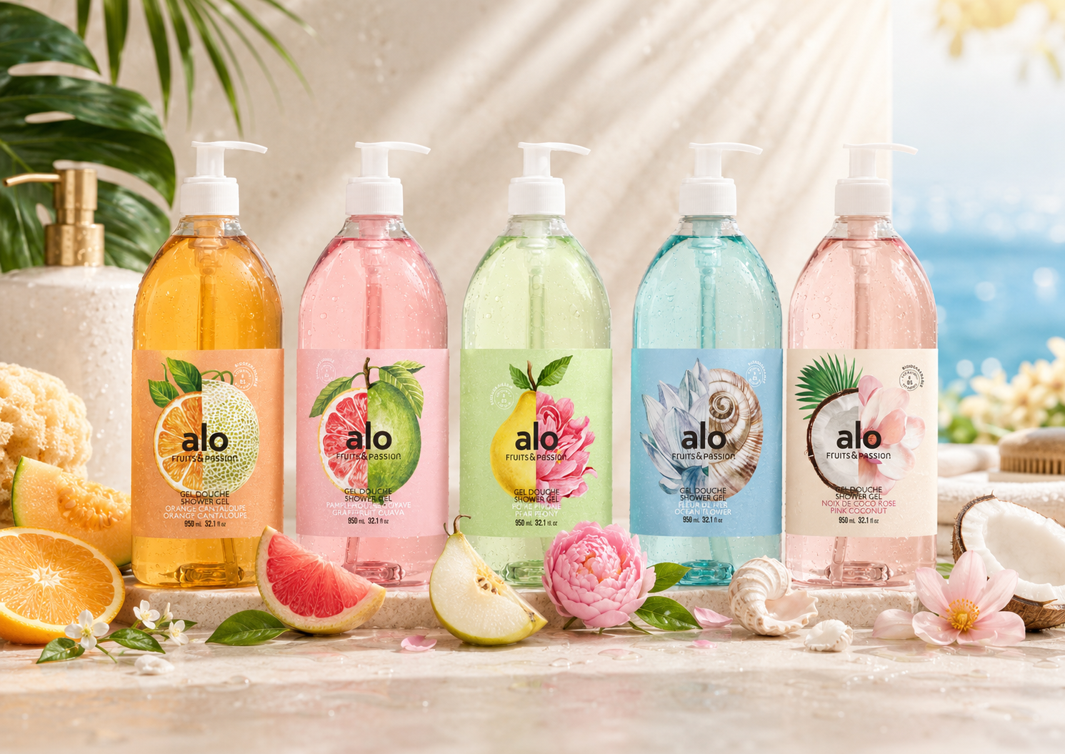 Alo Shower Gel 950 ml: 2 for $40