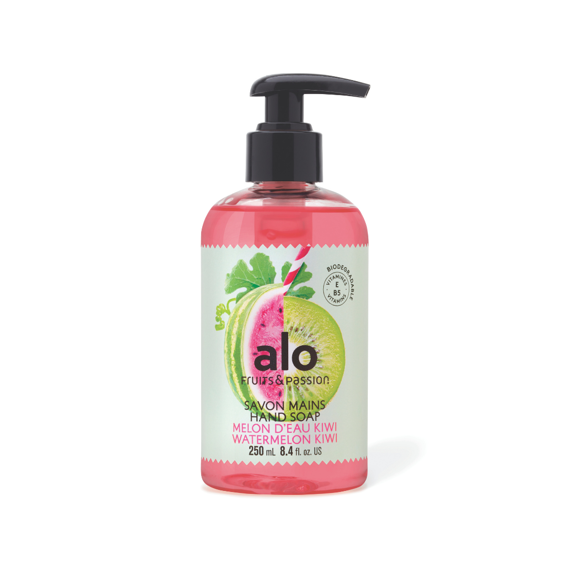 Savon mains | Melon d'eau kiwi | 250 mL