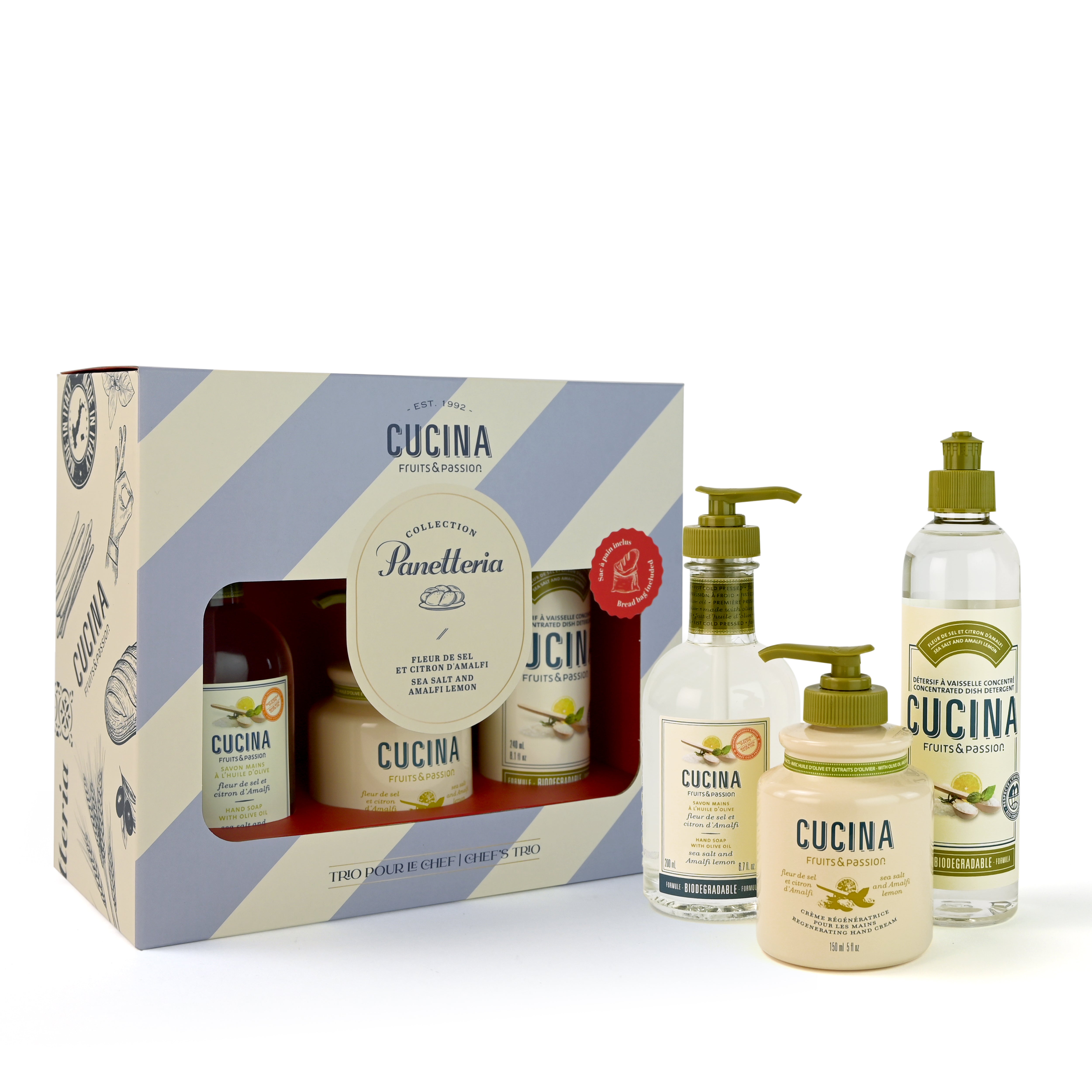 Chef trio | Sea Salt and Amalfi Lemon – Fruits-Passion
